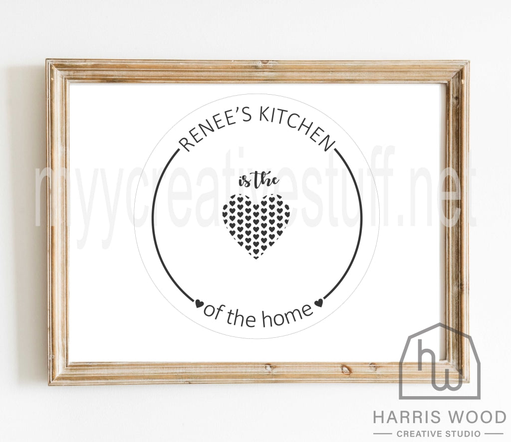 Heart of the Home design 2 - Harris Wood Creative Studio