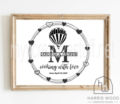 Hot Air Balloon Design - Harris Wood Creative Studio