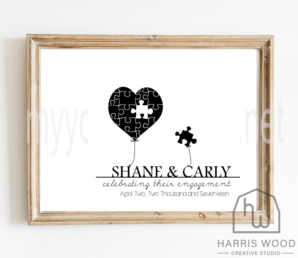Jigsaw Puzzle design - Harris Wood Creative Studio