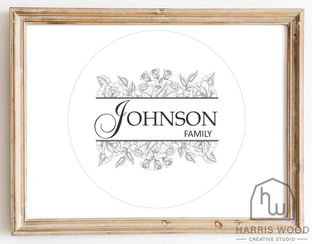 Johnson Family design - Harris Wood Creative Studio