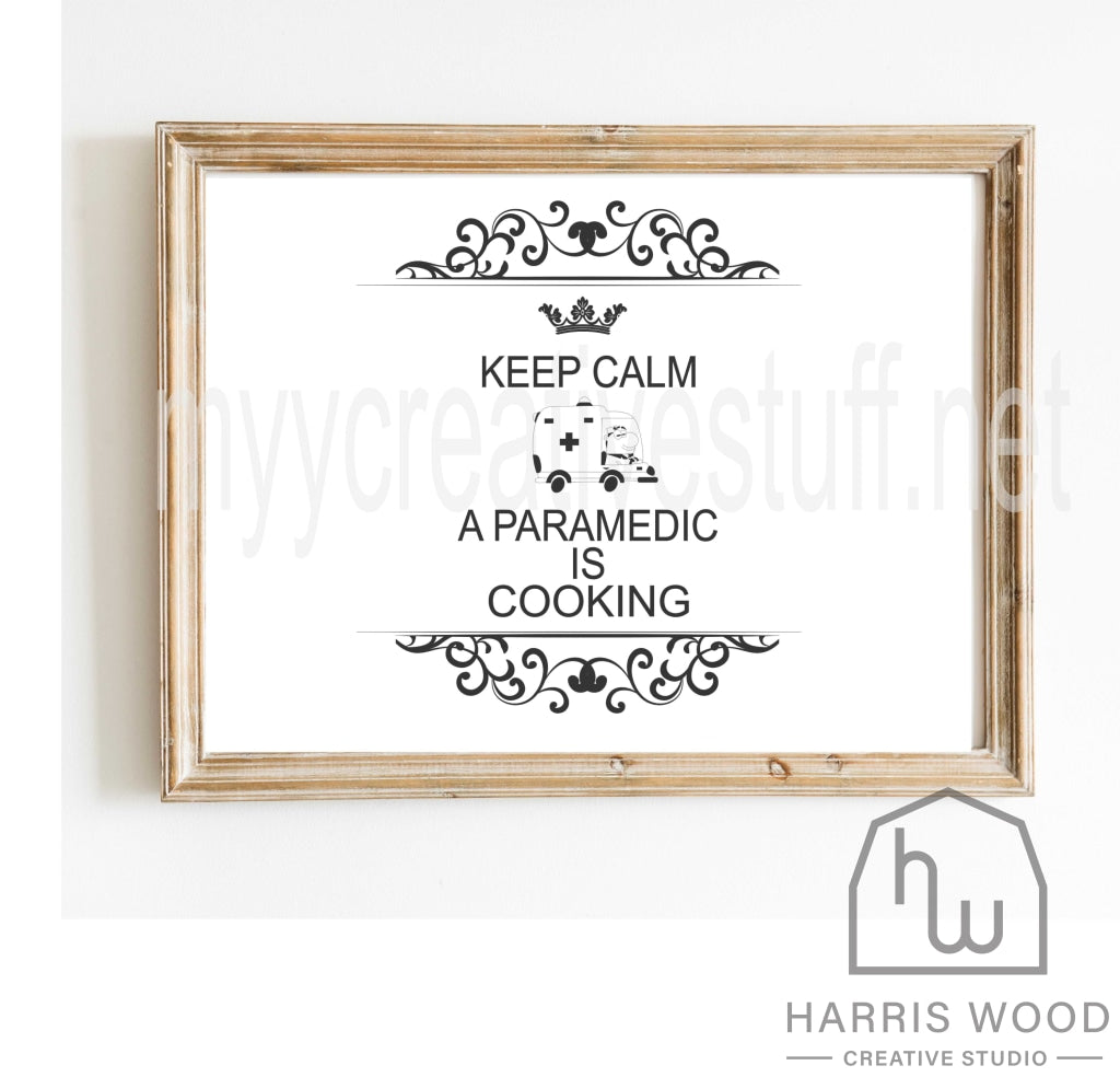 Keep Calm - Paramedic Design - Harris Wood Creative Studio