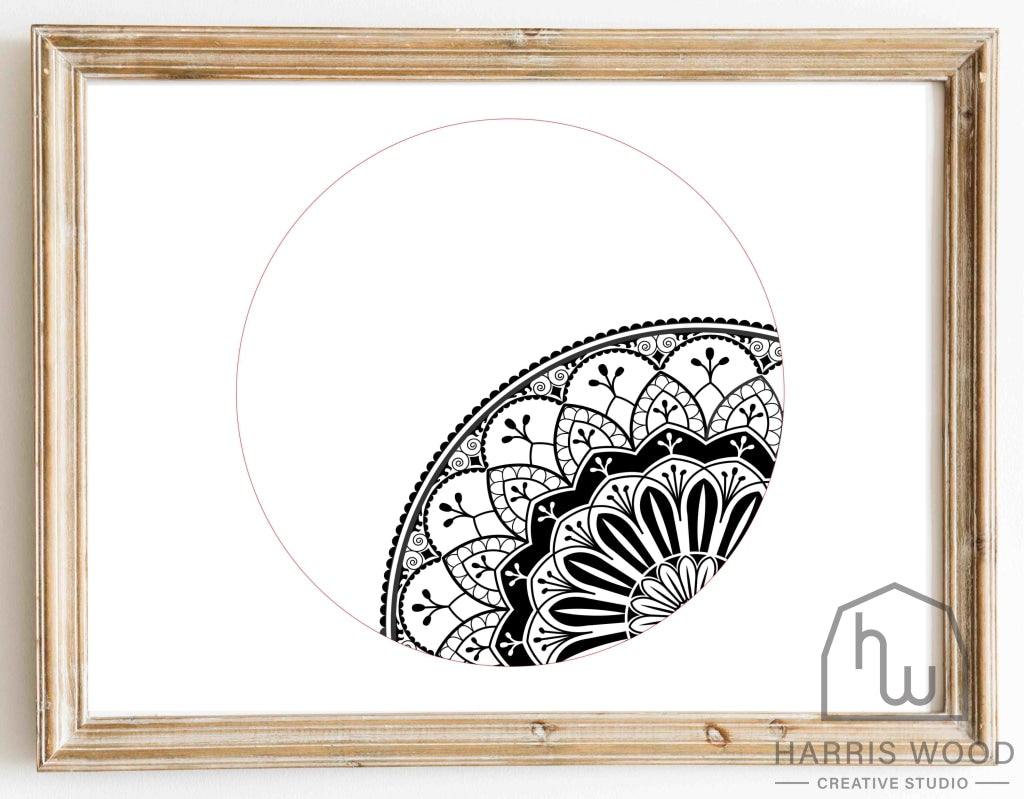 Mandala Section design - Harris Wood Creative Studio