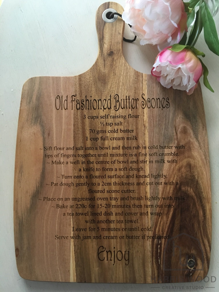 Old Fashioned Butter Scones Design - Harris Wood Creative Studio