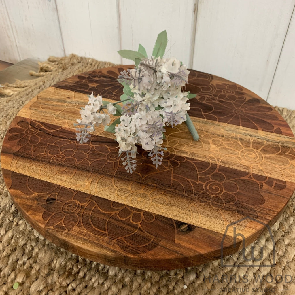 Round Flower design - Harris Wood Creative Studio