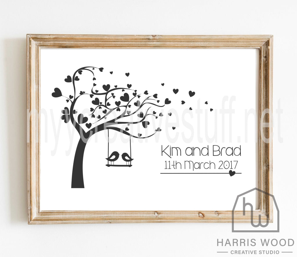 Sweet Birds Tree Design - Harris Wood Creative Studio