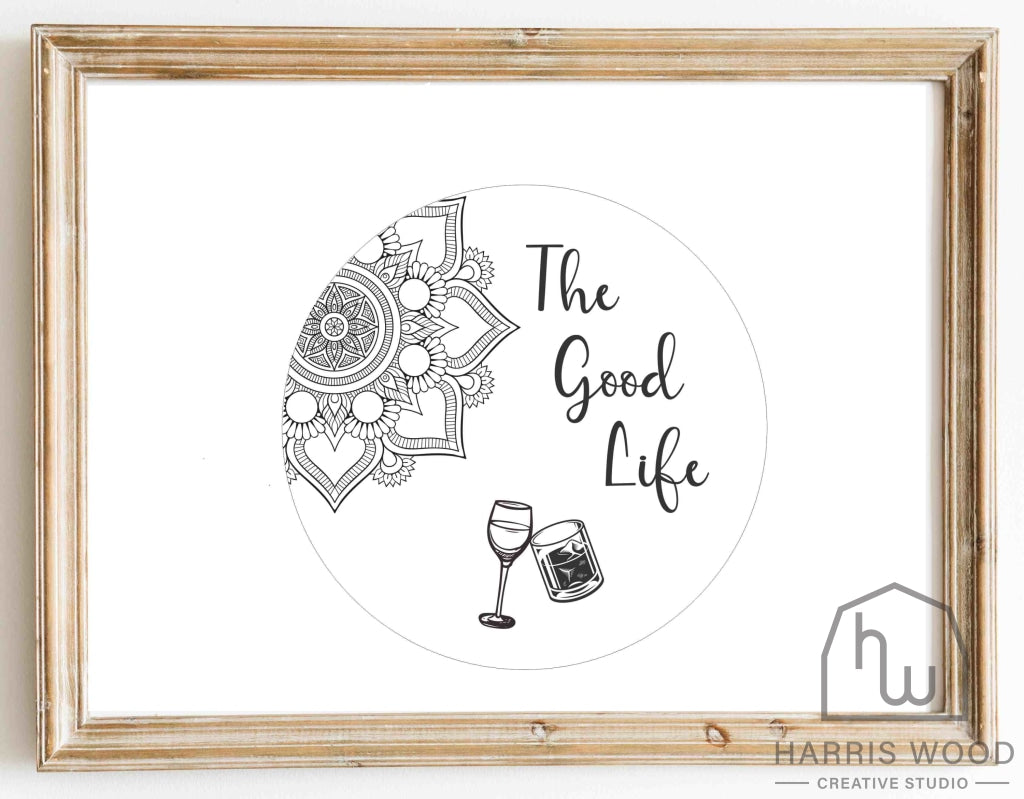 The Good Life design - Harris Wood Creative Studio