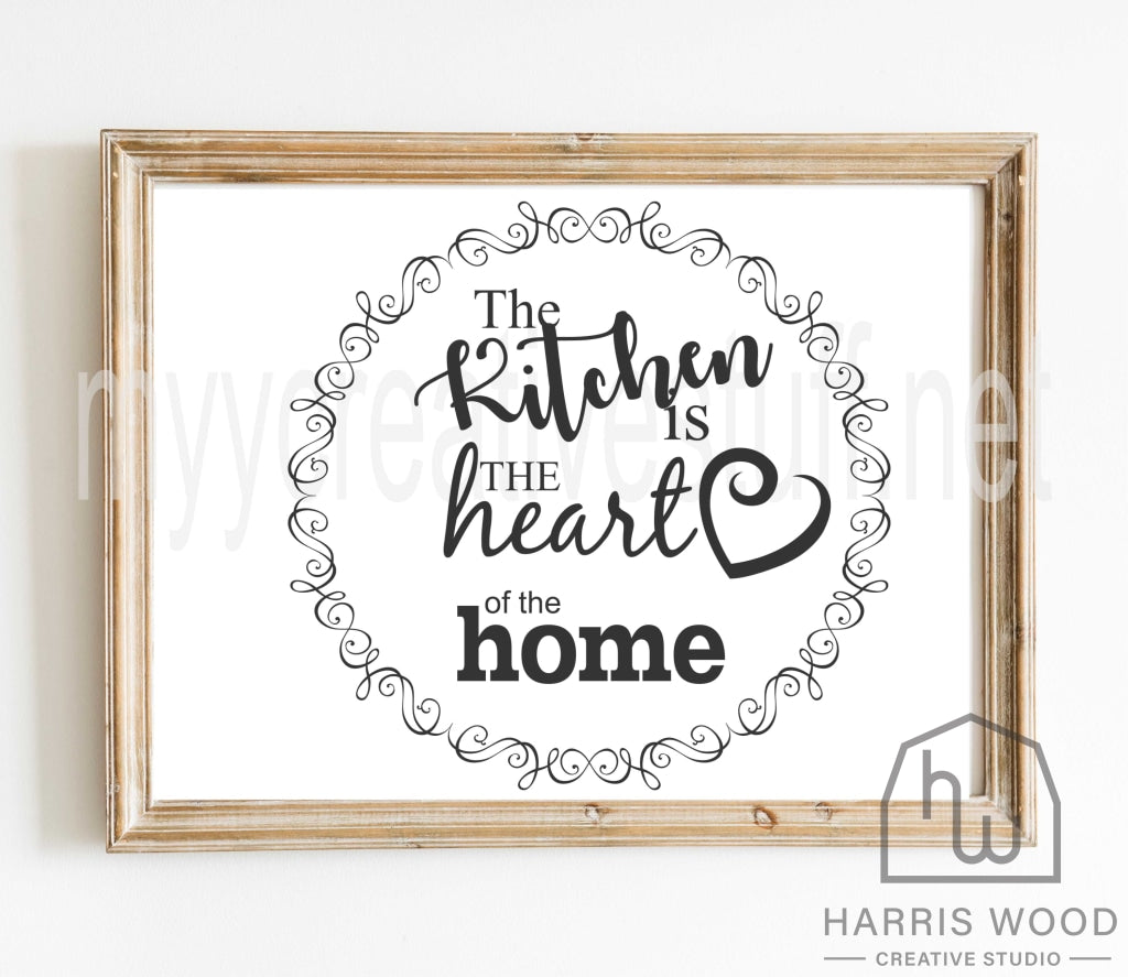 The Kitchen is the Heart - Design - Harris Wood Creative Studio