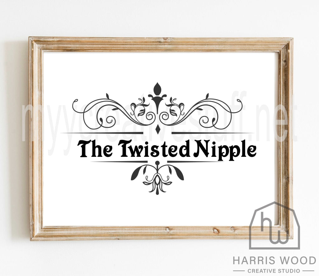 The Twisted Nipple Design - Harris Wood Creative Studio