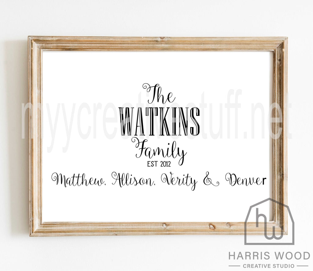 The Watkins Design - Harris Wood Creative Studio