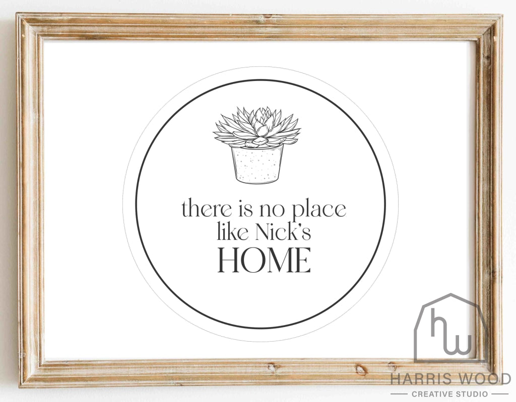 There No Place Design - Harris Wood Creative Studio