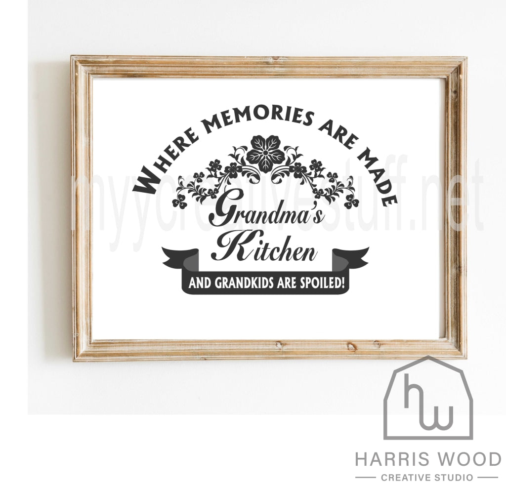 Where Memories Are Made Board design - Harris Wood Creative Studio