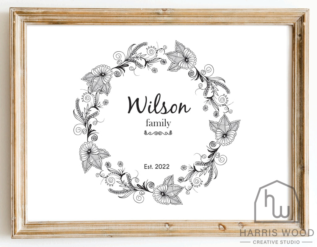 Wilson Boho Family Design - Harris Wood Creative Studio