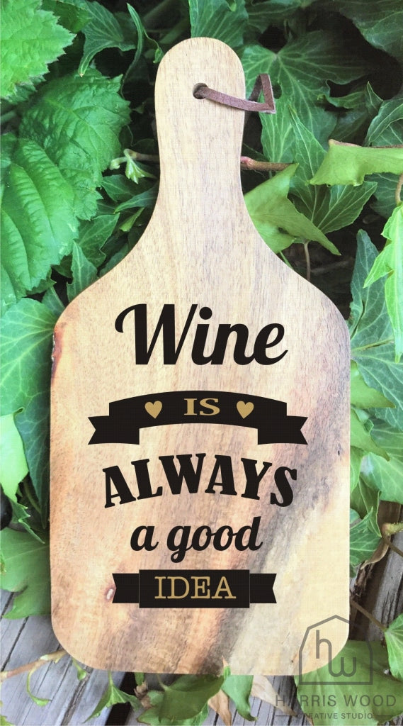 WINE is always Design - Harris Wood Creative Studio